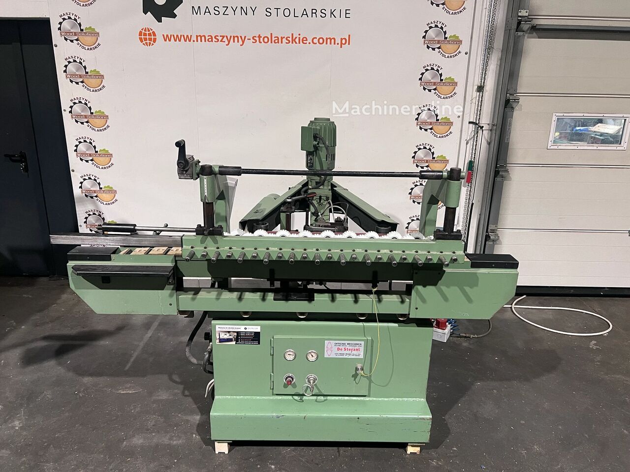 Szlifierka krawędziowa De Stefani MVT edge sander - Machineryline