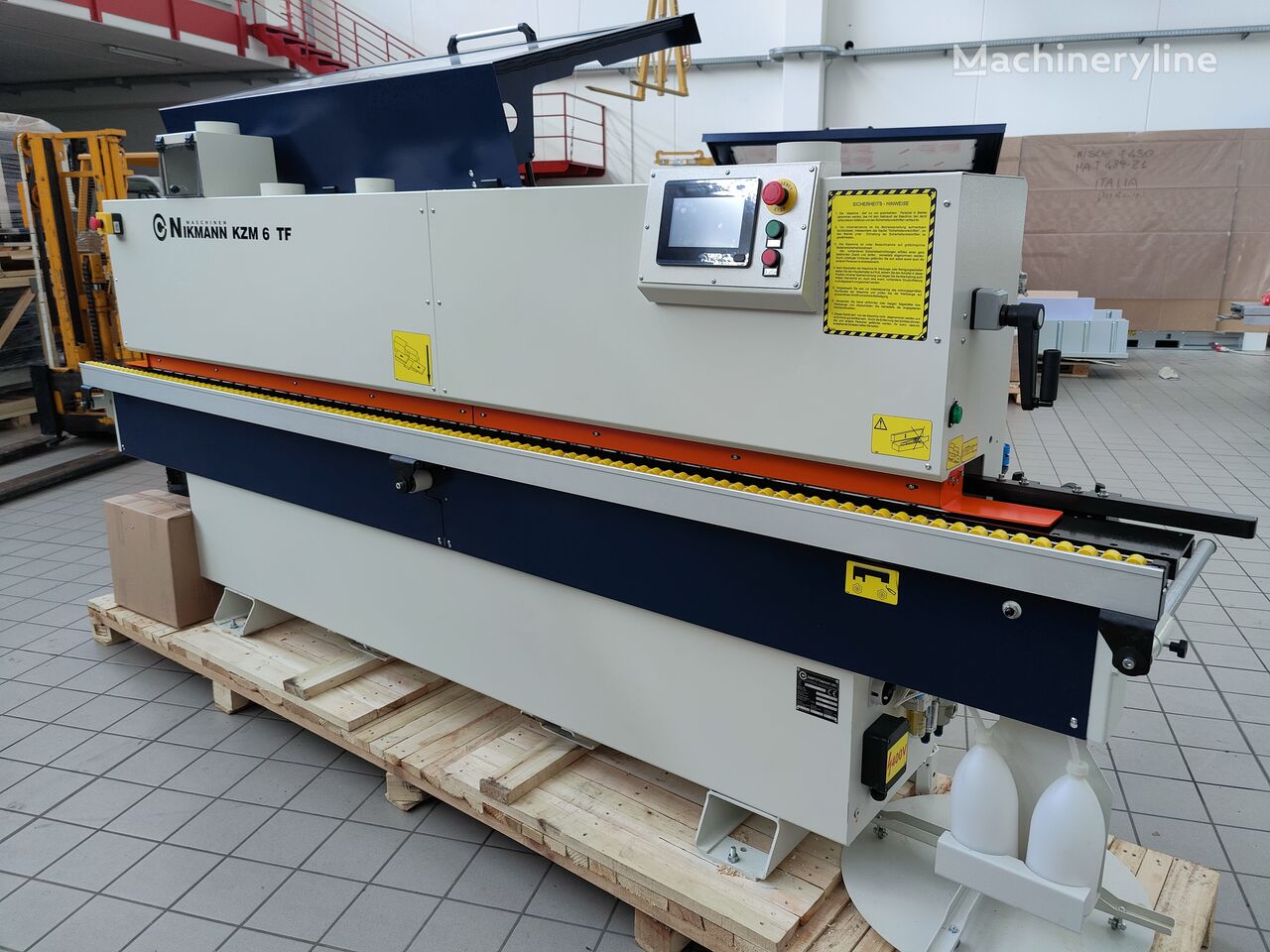 neue Holz-Her Nikmann Ostermann 6TF  Kantenanleimmaschine