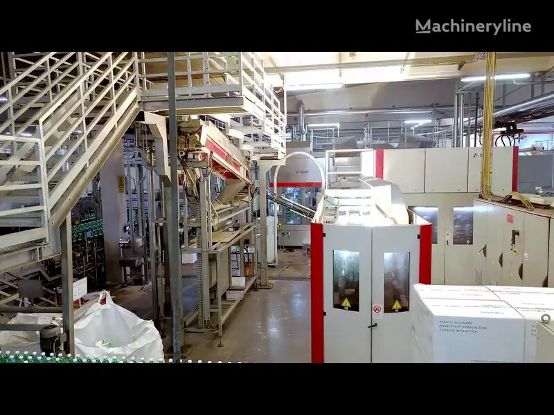 خط التعبئة Isobaric Bottling Line Sidel up to 30000 bph