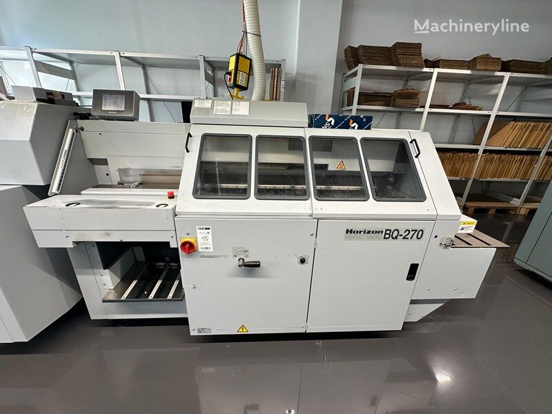 Plieuse-colleuse flexo Horizon BQ-270 - Machineryline