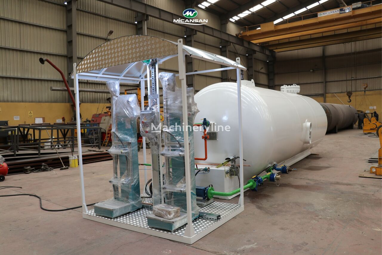 ny Micansan 2024 NEW 23m³ LPG SKID SCALED SYSTEM gasudstyr