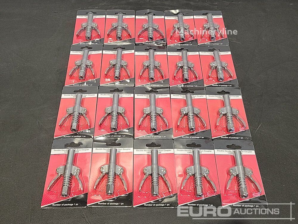 Nieuw Boss Double Handle Grease Gun Coupler, 12000PSI max (20 of) vetpistool - Machineryline