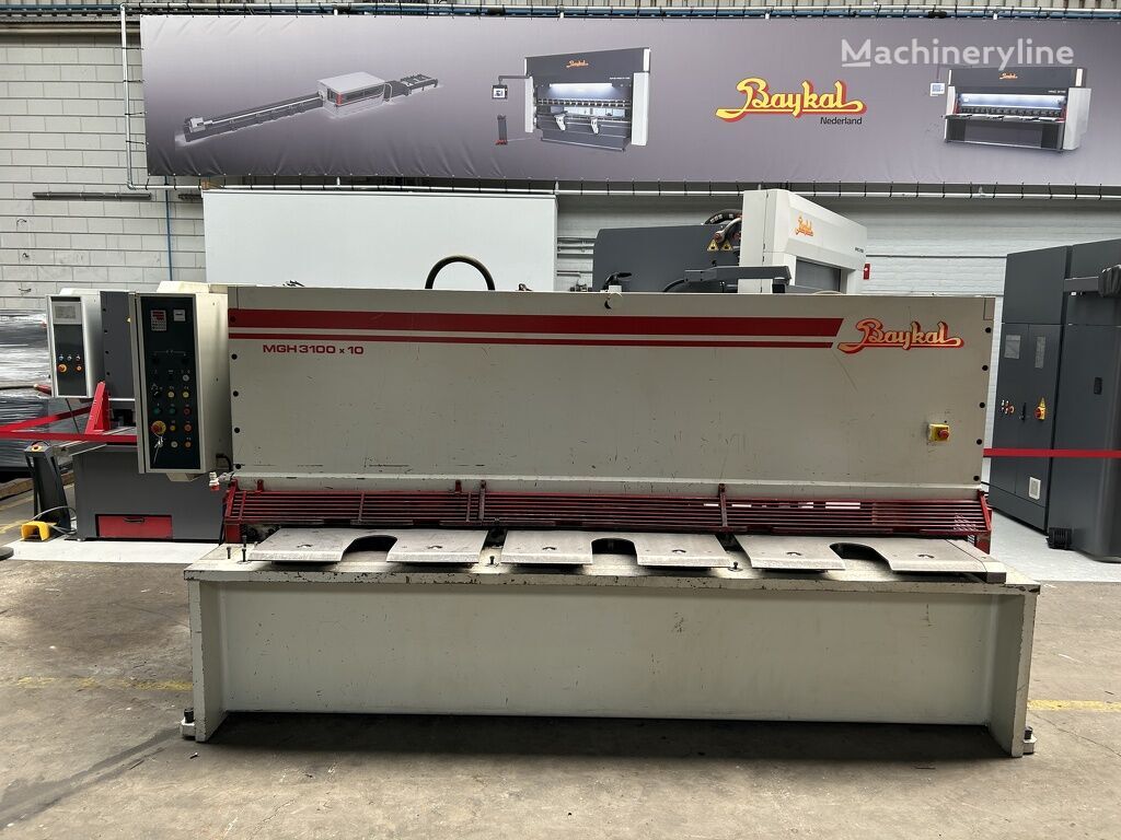 Baykal Knipbank knipschaar plaatschaar Baykal MGH 3100x10mm giyotin makas