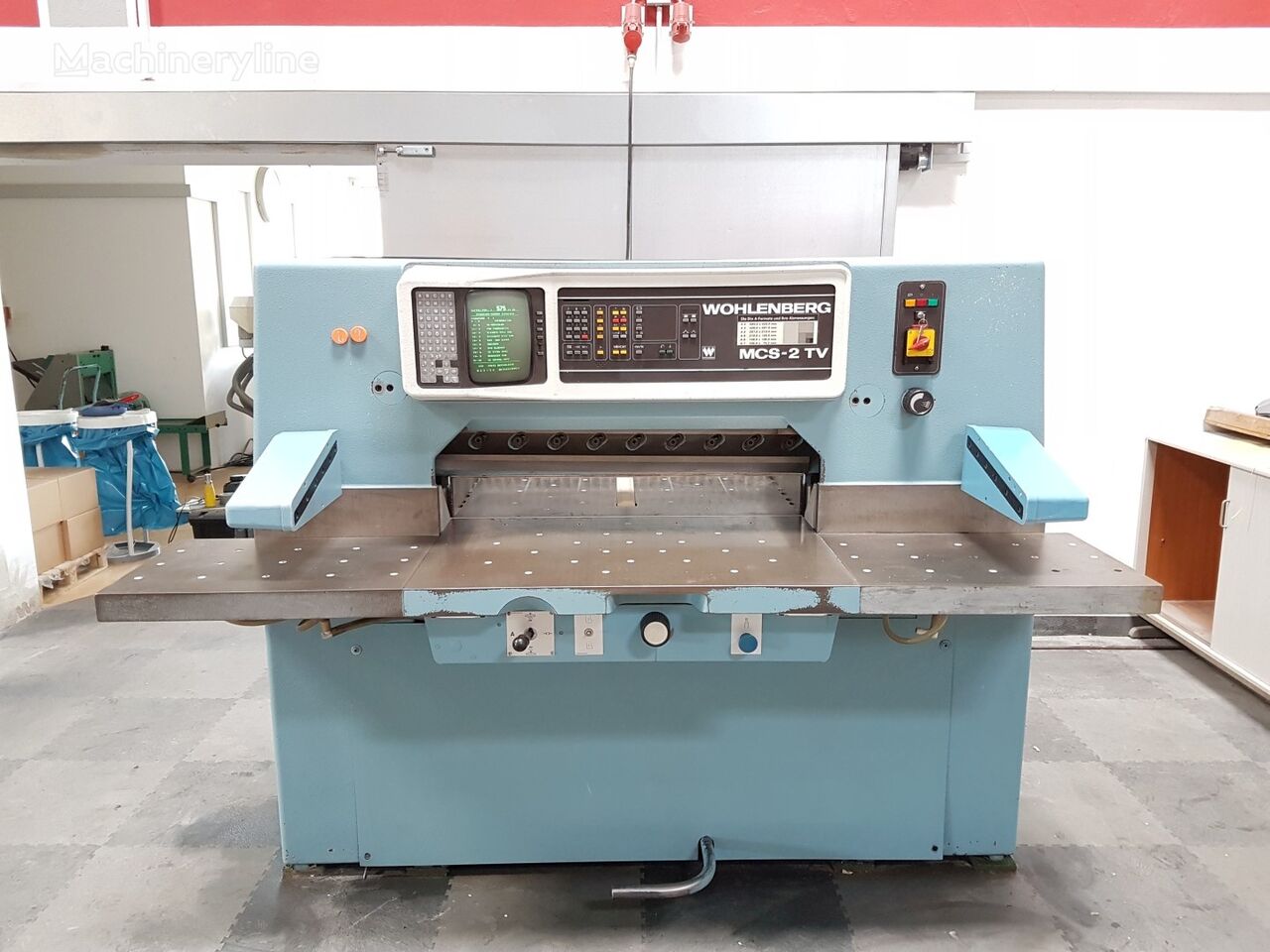 Wohlenberg Gullotine Wohlenberg 92 MCS2-TV guillotine shear