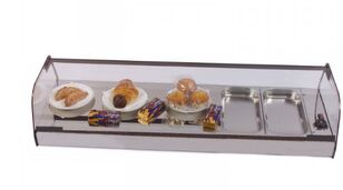 Bandeja em aço inoxidável para colocar 6 GN1/3 banho maria heat display case