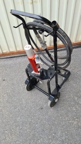 μονάδα υδραυλικής ισχύος Pneumatic oil pump Beg kpl with trolley for 60L barrels or drums