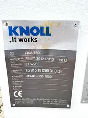 Knoll Kühlmittel - Filteranlage KNOLL KF 600 / 1500 産業用フィルター