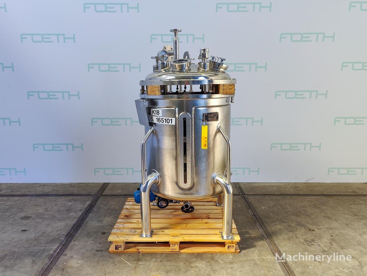 промышленный фильтр Mavag 500 Ltr. - Stainless Steel Reactor