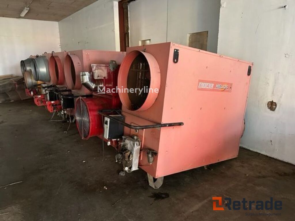 Varme kanoner 7 stk industrial heater