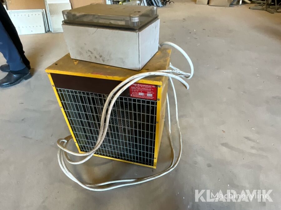 Värmefläkt Vittsjö med manöverskåp industrial heater