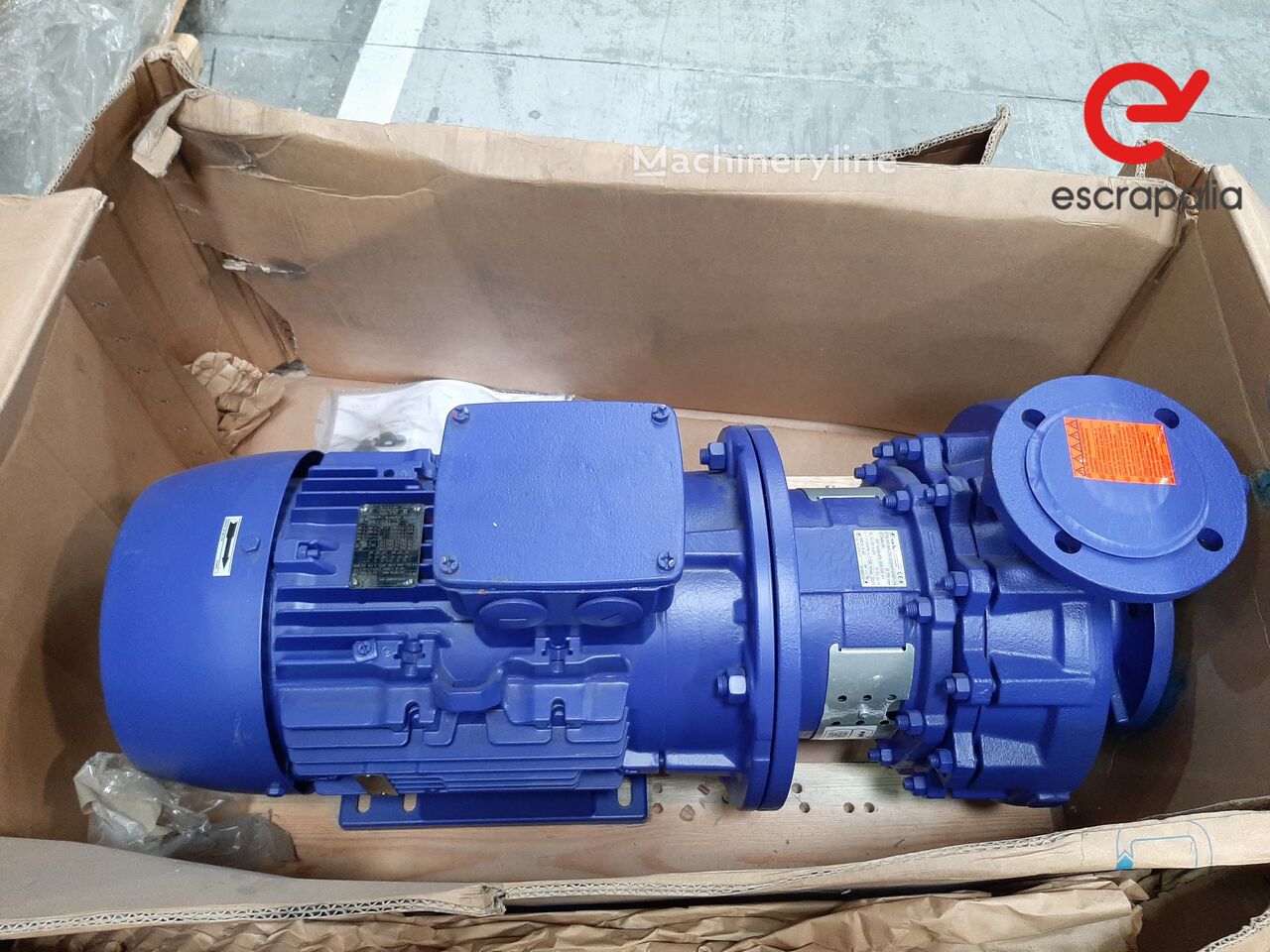 BOMBA ETB 080-065/250 460V 60HZ industrial pump - Machineryline