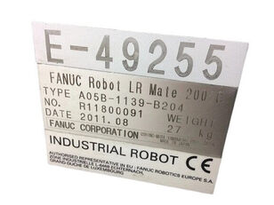 待售工业机器人 Fanuc Roboter Fanuc Robot LR Mate 200iC Robot Controller R-30iA Mate - 图像 6 | Machineryline CN 工业机器人 Fanuc Roboter Fanuc Robot LR Mate 200iC Robot Controller R-30iA Mate | 图像 6 - Machineryline