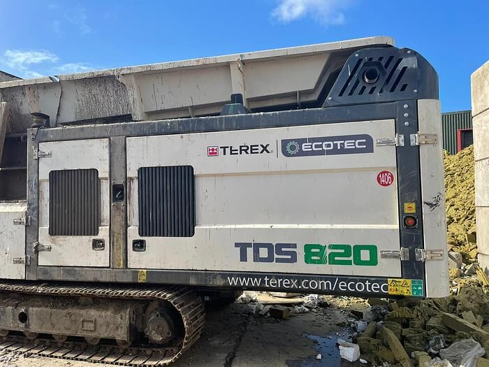 βιομηχανικός καταστροφέας Terex TDS 820