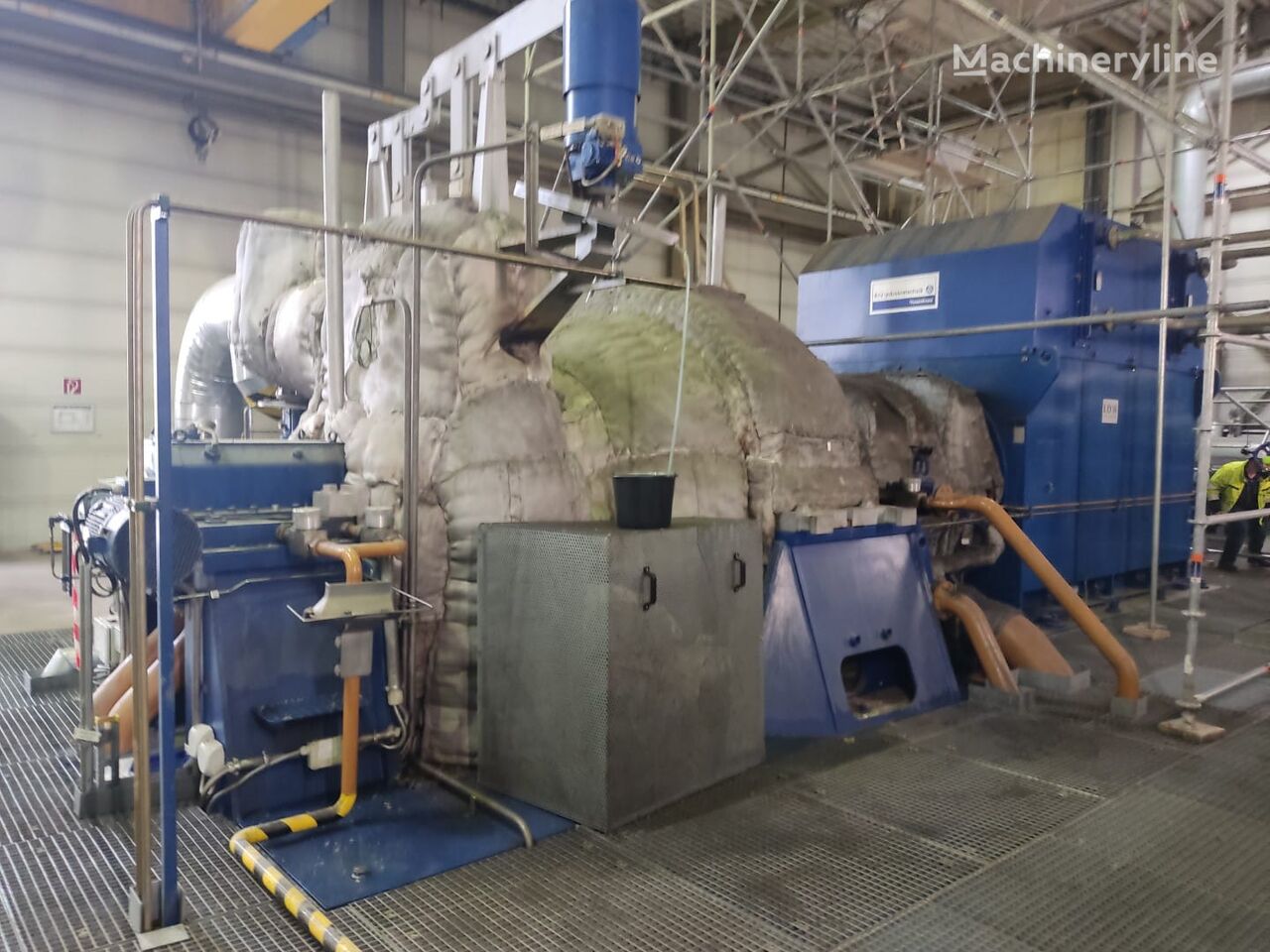 průmyslový parní generátor Thyssen Krupp MARC6-C03 - Kondensations-Dampfturbine 23545 KW