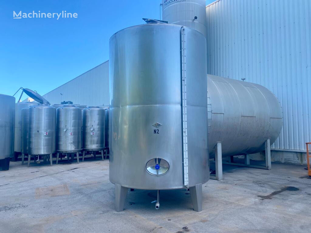 Deposito en ainox de 12000 Litros industrial storage tank