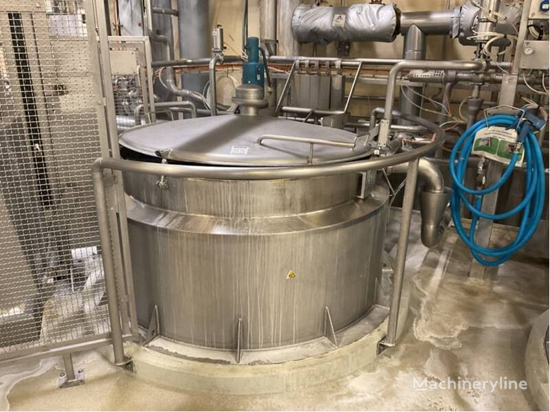 صهريج التخزين في الاستعمالات الصناعية Marmita  de cocción Boccard 6350 litros