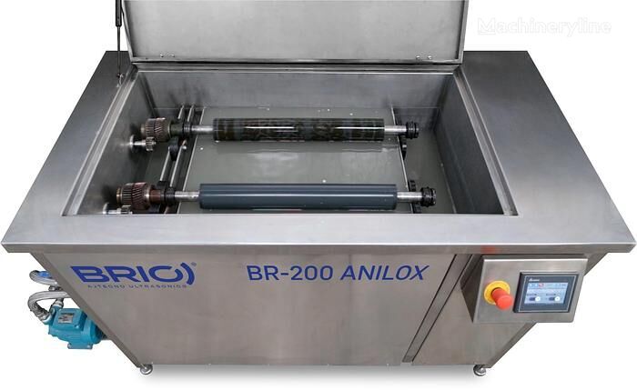 new BRIO BR-200 Anilox industrial ultrasonic cleaner