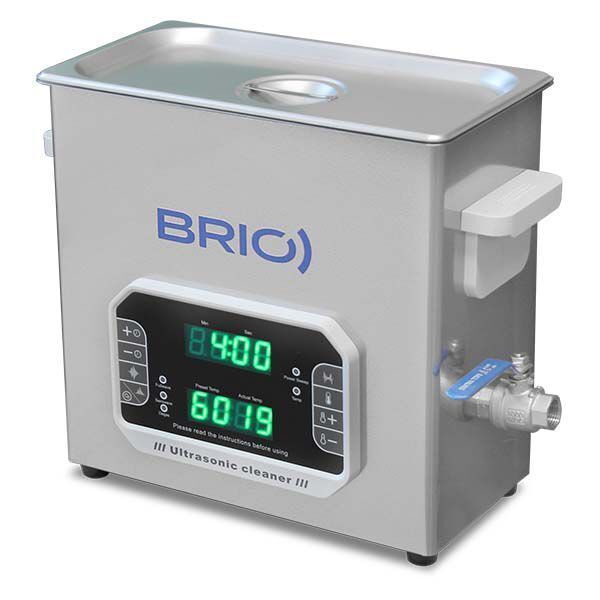 new Brio Ultrasonics BR-6 Lab Plus industrial ultrasonic cleaner