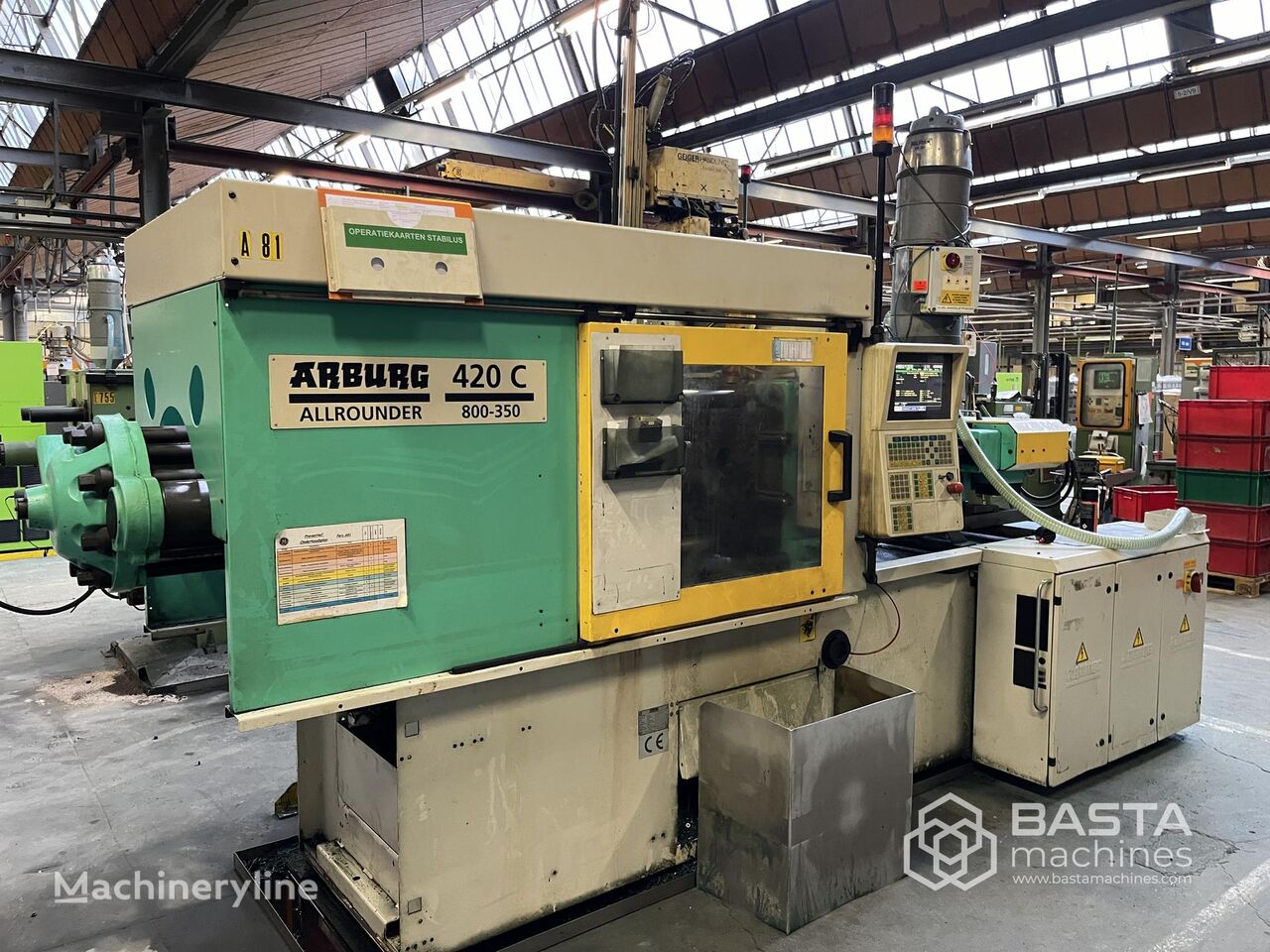 Arburg 420 C 800-350 máquina de moldeo por inyección - Machineryline