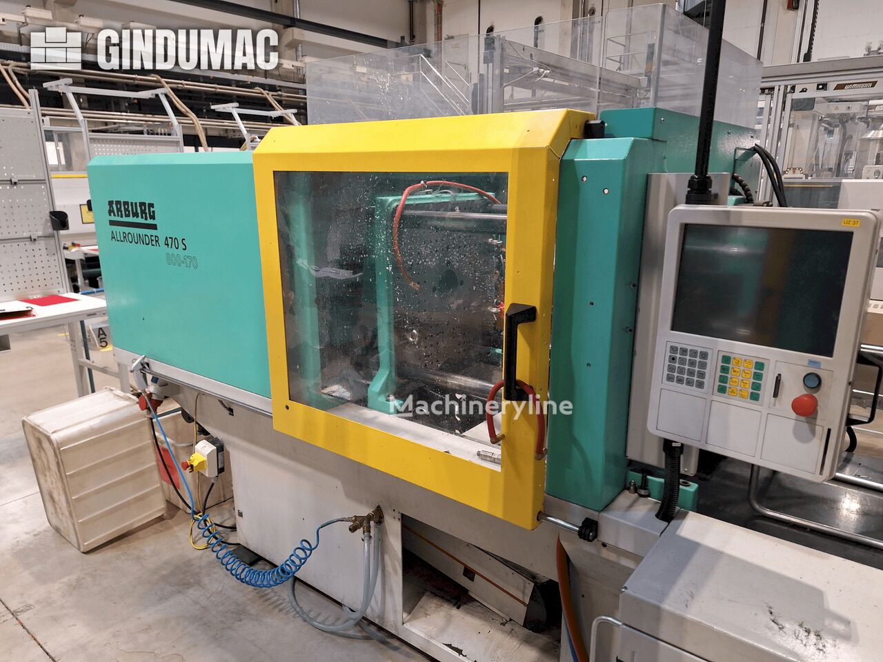 حقن صب الآلة Arburg 470 S 800-170 - Machineryline