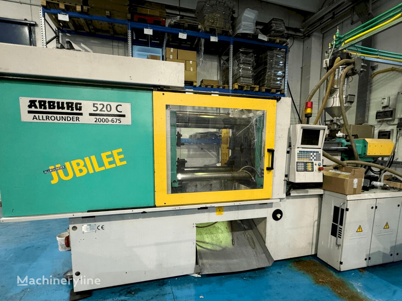 Arburg ALLROUNDER CENTEX 520 C 2000-675 injection moulding machine