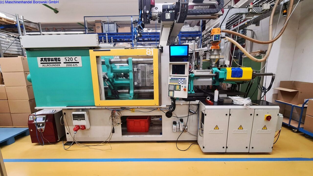 Arburg Allrounder 520S 2200-675 injection moulding machine