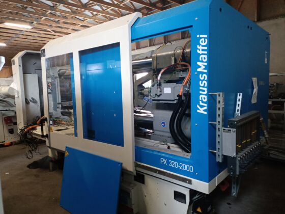 Krauss Maffei 320-2000 PX injeksjon støping maskin - Machineryline