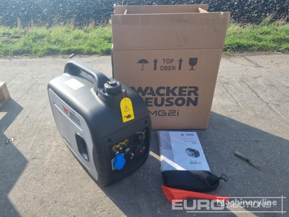 новый инверторный генератор Wacker Neuson MG2i