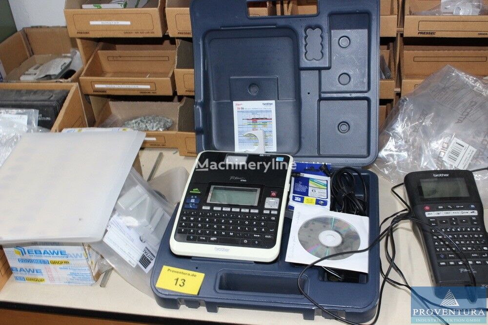 Etikečių spausdinimo mašina Brother Beschriftungsgerät BROTHER P – Touch 2730 in Kunststoffkoffer - Machineryline