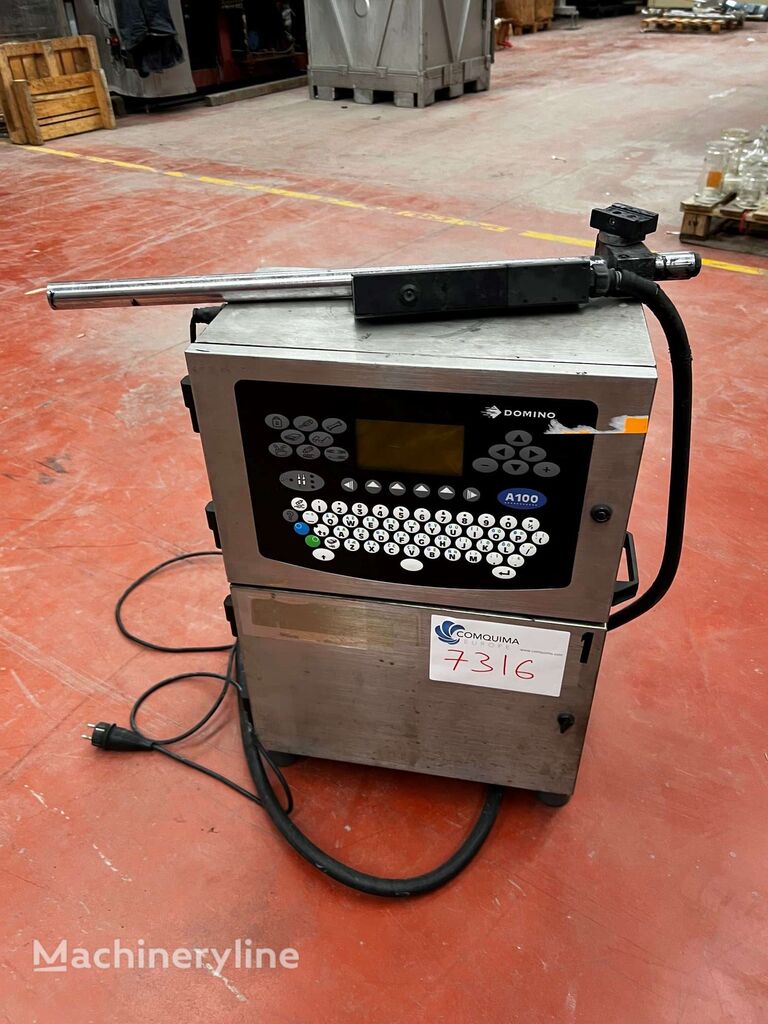 Domino A100 labeling machine