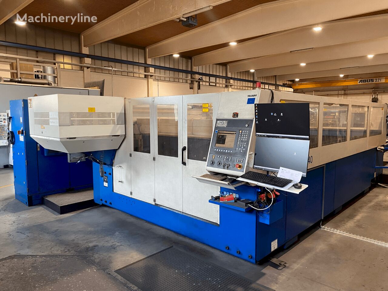 Trumpf TruLaser 3040 laser cutting machine