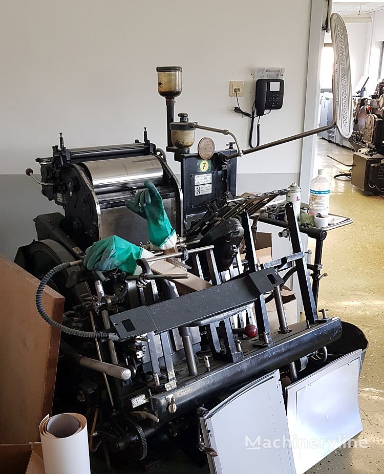 Heidelberg OHT - T letterpress machine