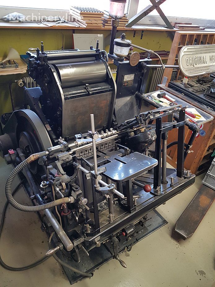 Heidelberg OHT – T máquina de impresión tipográfica