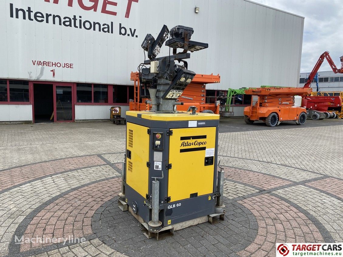 Atlas Copco QLB60 4x350W LED W/GENERATOR light tower