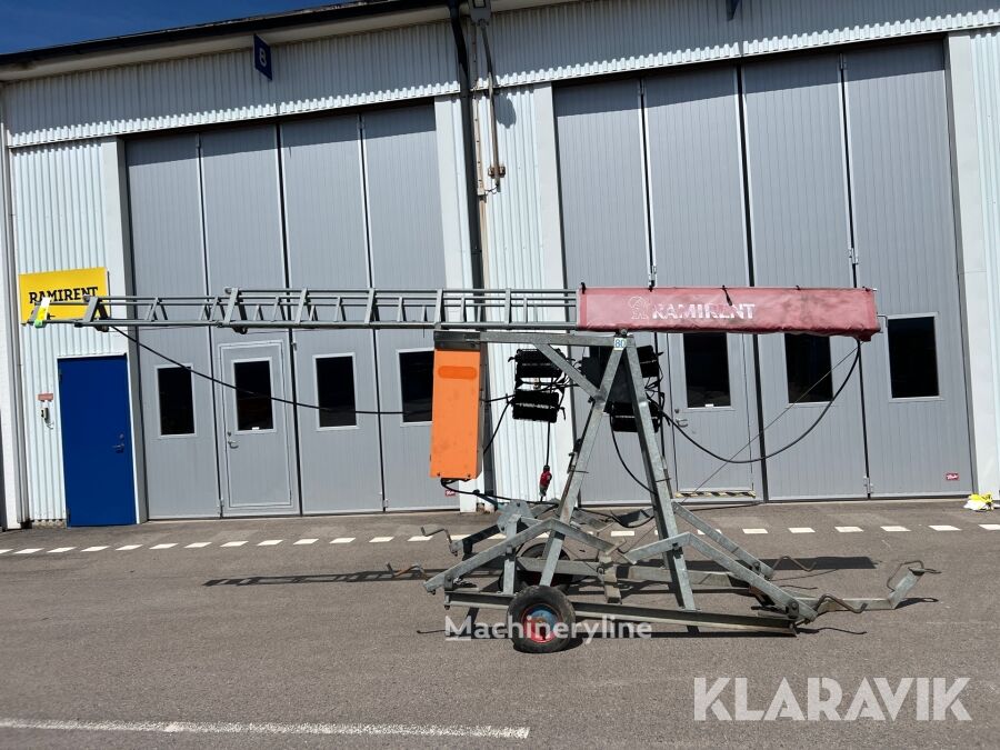 Tour d'éclairage FeRex Conlight 12m led - Machineryline