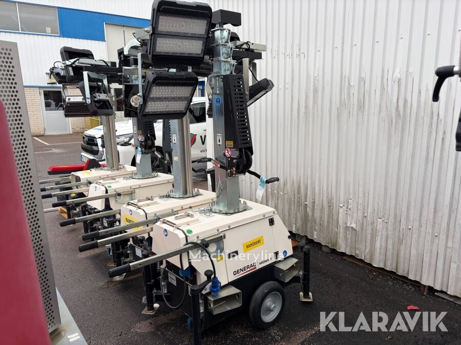 Turn de lumina Generac 7 m (4x185W) - Machineryline