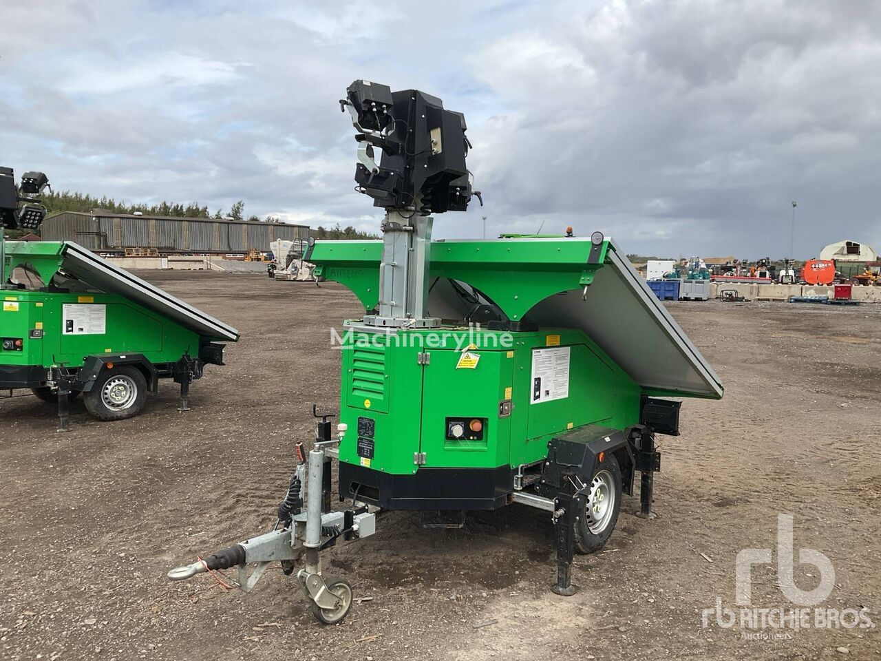 Trime X-SOLAR Solar light tower - Machineryline