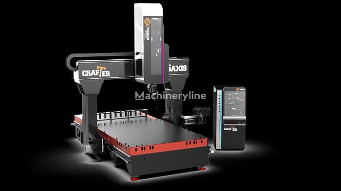 new Oemak Crafter 5 Axis machining center for wood