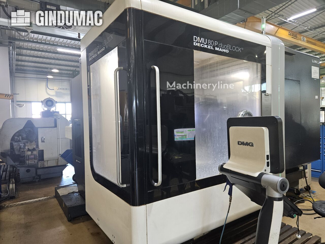 Обработващ център DMG DMU 80P duoBLOCK - Machineryline