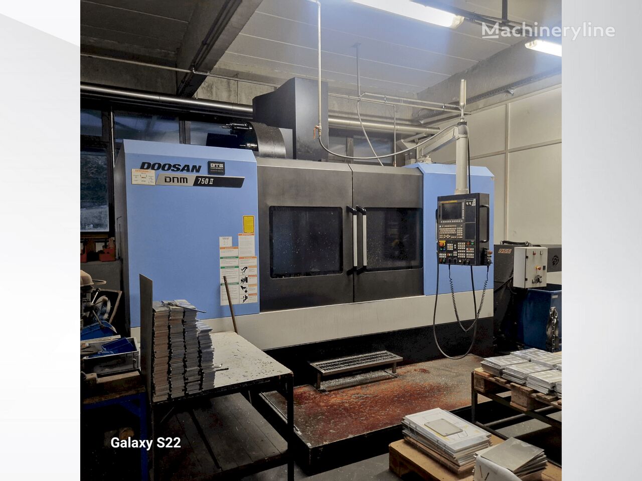 Doosan DNM 750 II machining centre