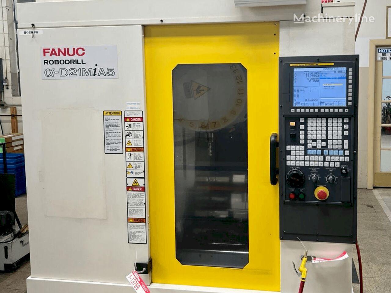 Fanuc Robodrill D21MiA5 machining centre