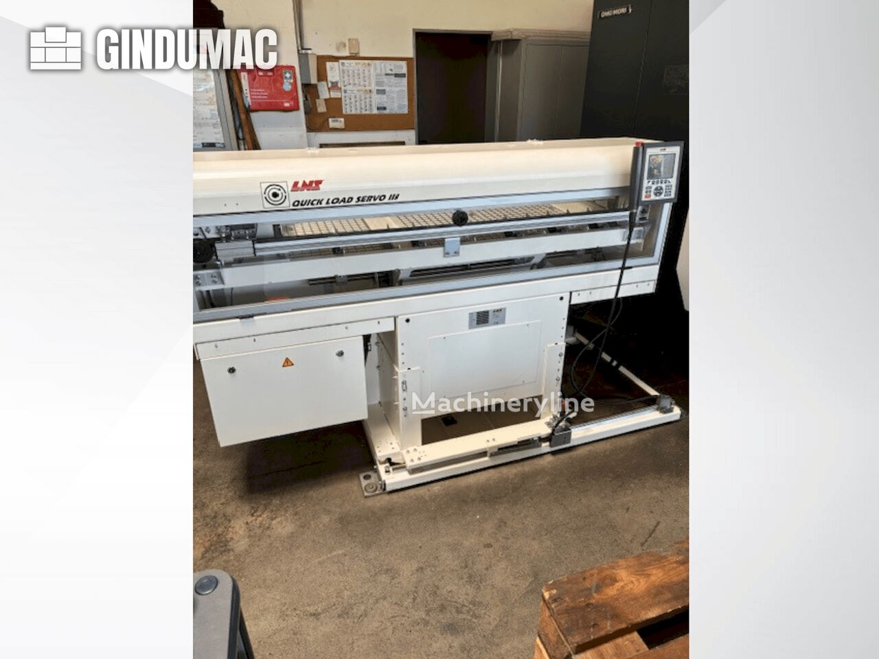 LNS Quick Load Servo 3 centro de mecanizado - Machineryline