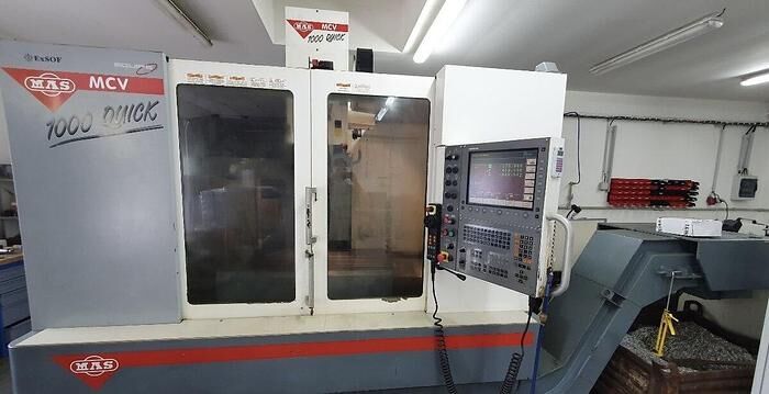 MAS MCV 1000 QUICK machining centre