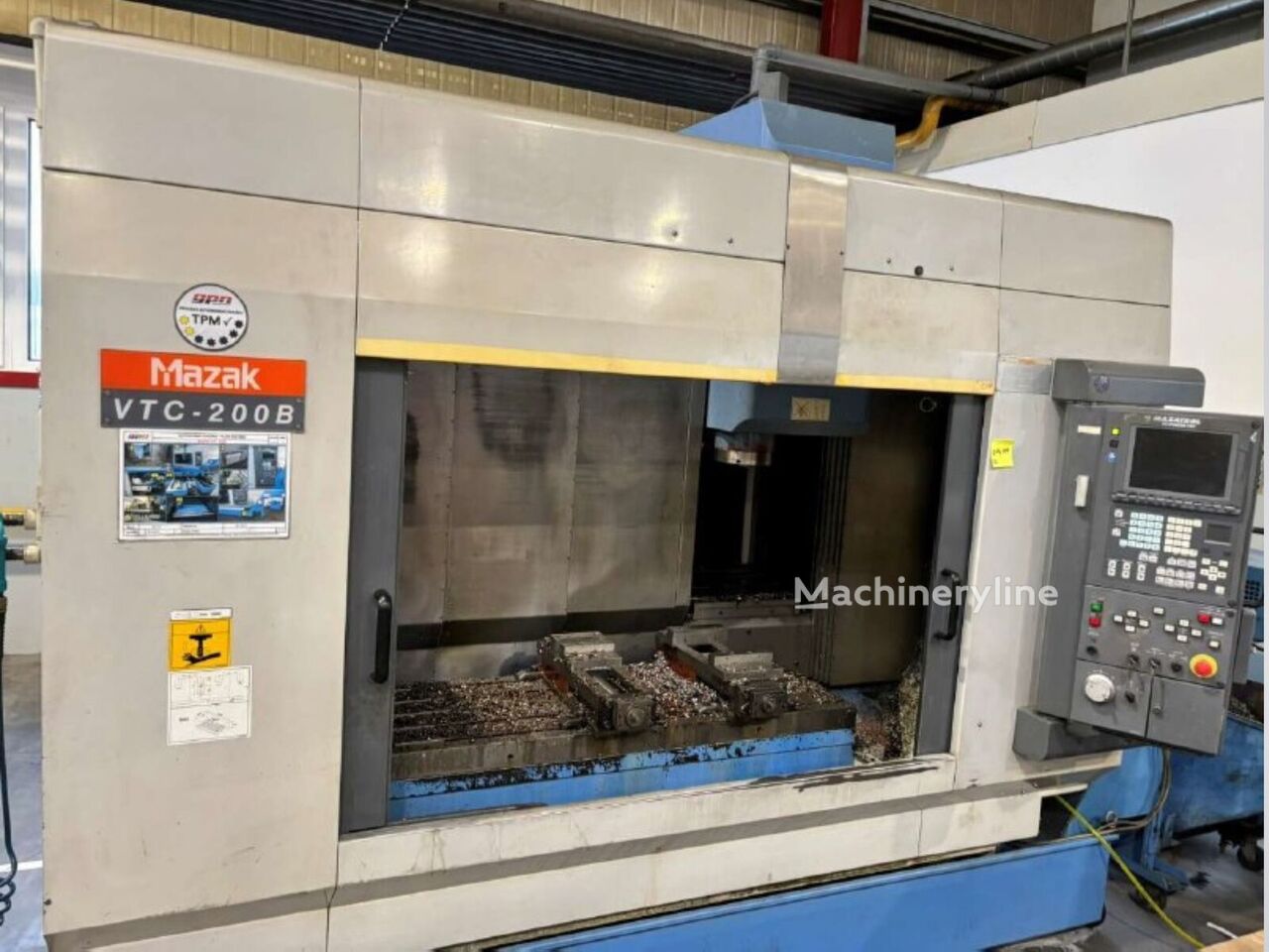 Pusat permesinan Mazak MAZAK VTC-200B - Machineryline