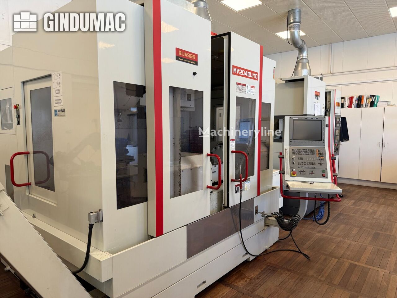 Quaser MV204U/10 machining centre - Machineryline