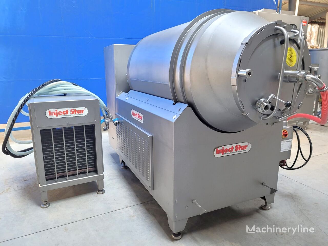 Inject Star ESC-800 vacuum tumbler with cooling Fleischtumbler