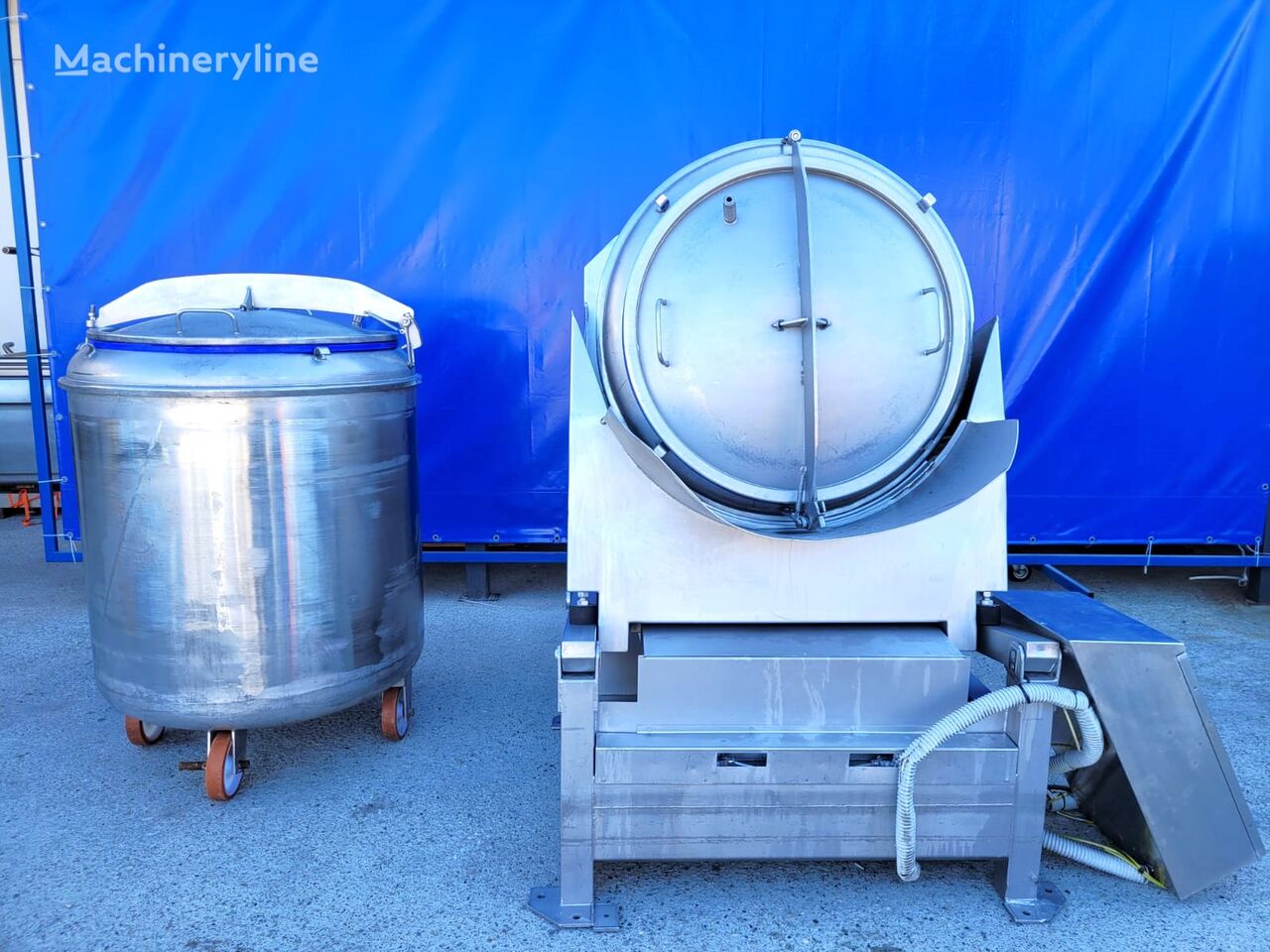 Inject Star HSL 750 vacuum tumbler lihan sekoituslaite