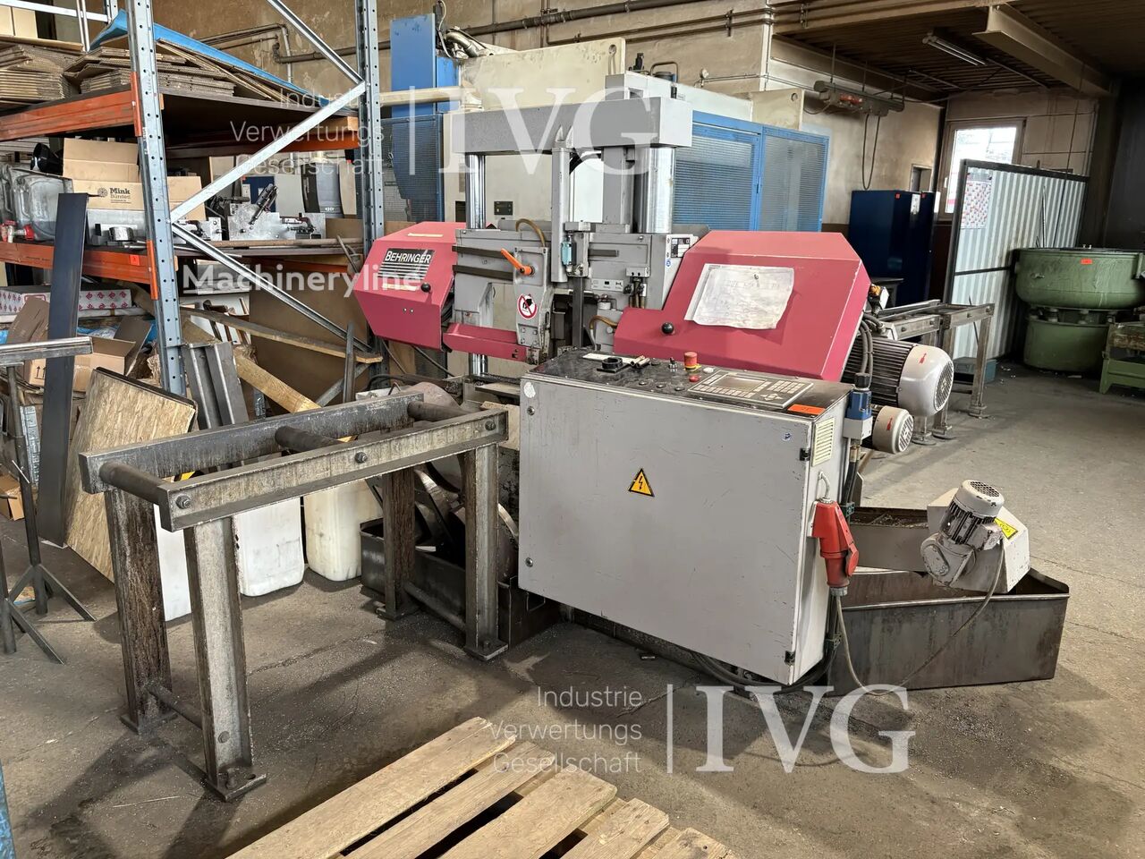 金属带锯 Behringer HBP263A - Machineryline