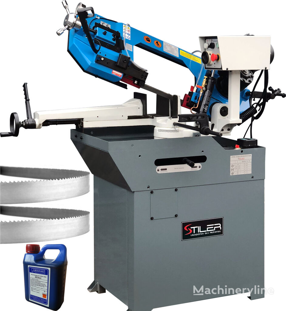 новая ленточная пила по металлу Stiler PRZECINARKA TAŚMOWA DO METALU BS260G 260 MM, METAL BANDSAW