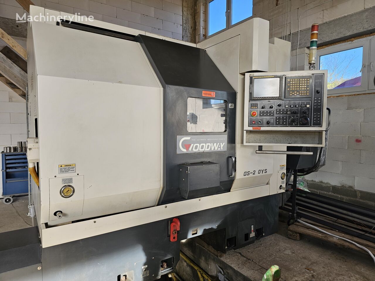 مخرطة المعادن CNC Goodway GS-260YS CNC centrum tokarsko-frezarskie, obrabiarka